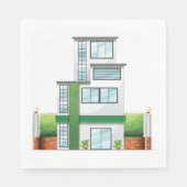 Modern huis met meerdere verdiepingen Hedenlands h Servet (Voorkant)