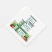 Modern huis met meerdere verdiepingen Hedenlands h Servet (Hoek)