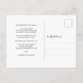 Modern Huis Nieuwe Adres Wijziging Foto Verhuizing Aankondigingskaart (Achterkant)