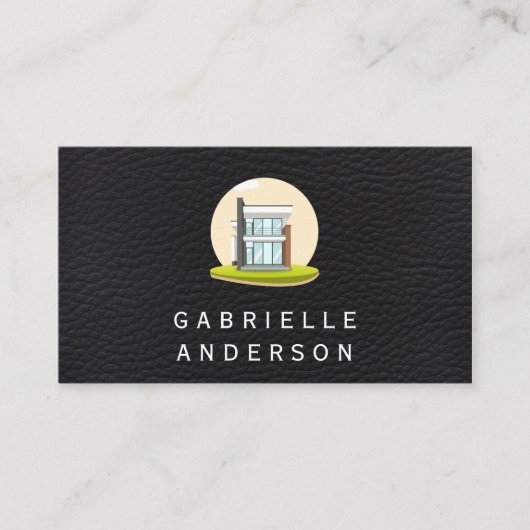 Modern Huis | Vastgoed Woningen Visitekaartje (Voorkant)