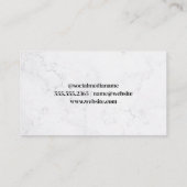 Modern huis | Zakelijke gebouwen logo Visitekaartje (Achterkant)