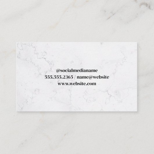 Modern huis | Zakelijke gebouwen logo Visitekaartje (Achterkant)