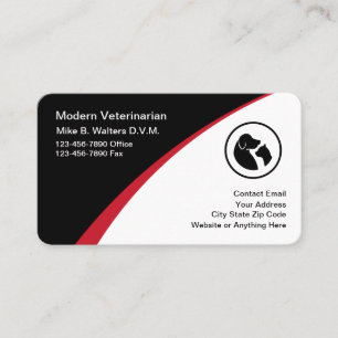Modern huisdier service logo visitekaartjes