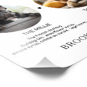 Modern Huisdieren Hondenbruiloft Handtekening Drin Foto Afdruk (Hoek)