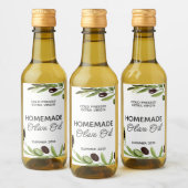 Modern Huishoudelijk Olijfolie Fles Voedsel Etiket (Flessen)