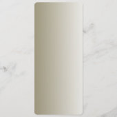 Modern  huwelijksmenu menu (Achterkant)