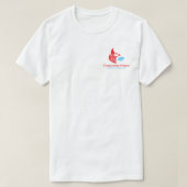 Modern HVAC Logo Ontwerp Uniform T-shirt (Design voorkant)