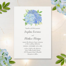 Modern Hydrangea Flowers Wedding