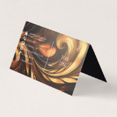 Modern I Abstract 4 Visitekaartje (Achterkant)