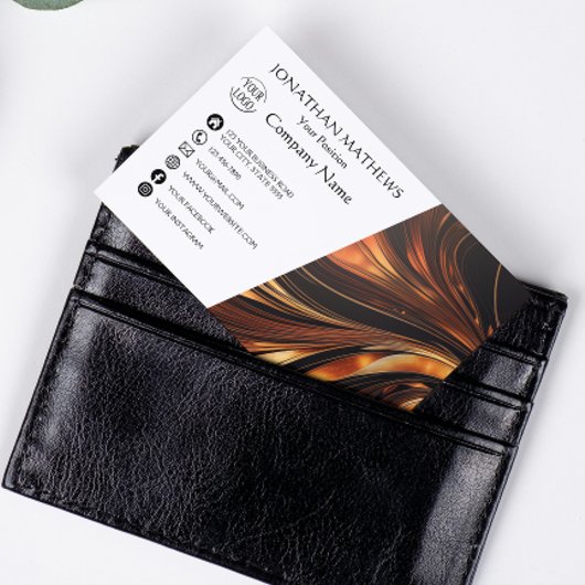 Modern I Abstract Magnetisch Visitekaartje