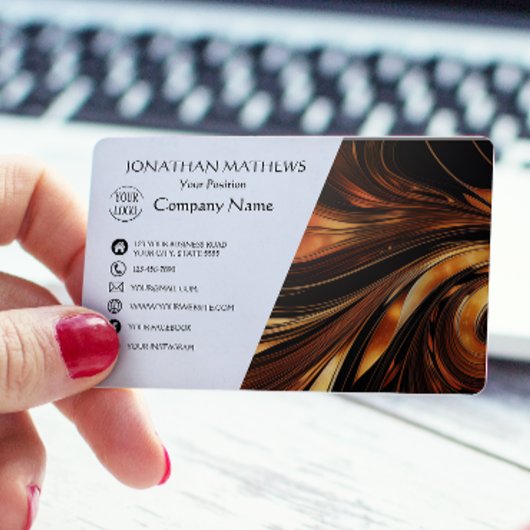Modern I Abstract Magnetisch Visitekaartje