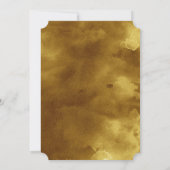 Modern "I AM ONE" Gold 1st Birthday Kaart (Achterkant)