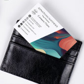 Modern I Kleurrijk Abstract Visitekaartje