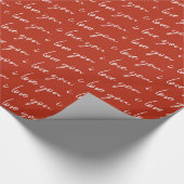 Modern I Love You Cadeaupapier (Hoek)