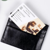 Modern I Meisje Werken Visitekaartje