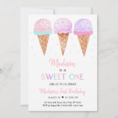 Modern Ice Cream Sweet Eén dag Kaart (Voorkant)