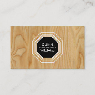 MODERN ICON LOGO eenvoudige octogon geometrische h Visitekaartje