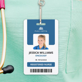 Modern ID Kaart Hospital Personeelsregister Verple Badge