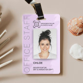 Modern ID-kaart kantoorpersoneel werknemer Zakelij Badge