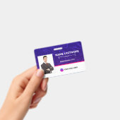 Modern Identification card Badge (Handheld)