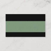 Modern II - Kleur Tex Visitekaartje (Achterkant)