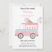 Modern Ijscoman Hier Heb Je De Scoup Verjaardag Kaart (Voorkant)