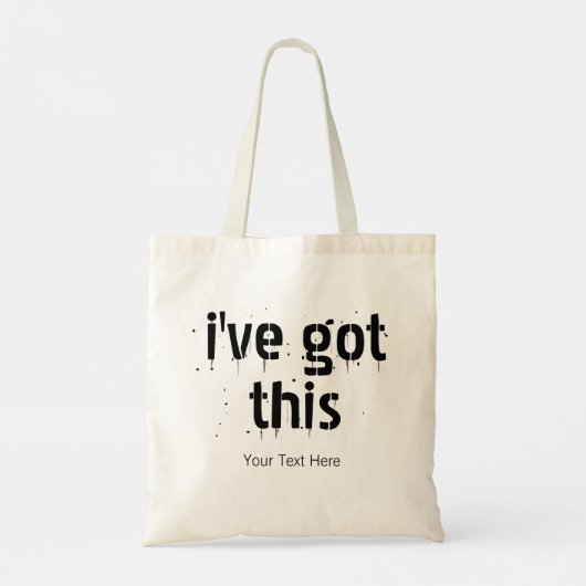 Modern ik heb dit. tote bag (Achterkant)