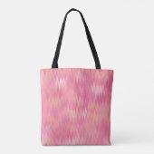 Modern Ikat Design - Caraïbische kleuren Tote Bag (Achterkant)