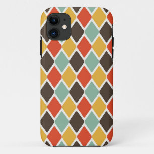 Modern ikat tribal mode patroon iPhone 11 hoesje