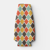 Modern ikat tribal mode patroon flesjeskoeler (Voorkant)