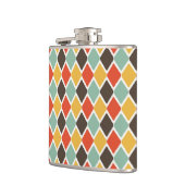 Modern ikat tribal mode patroon heupfles (Links)