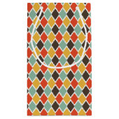 Modern ikat tribal mode patroon klein cadeauzakje (Achterkant)