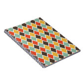 Modern ikat tribal mode patroon notitieboek (Rechterzijde)