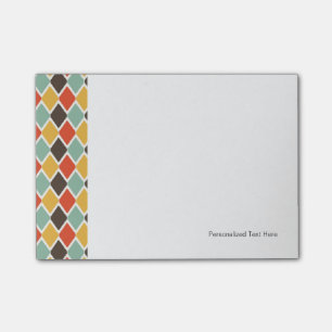 Modern ikat tribal mode patroon post-it® notes