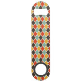 Modern ikat tribal mode patroon speed flessenopener (Voorkant)