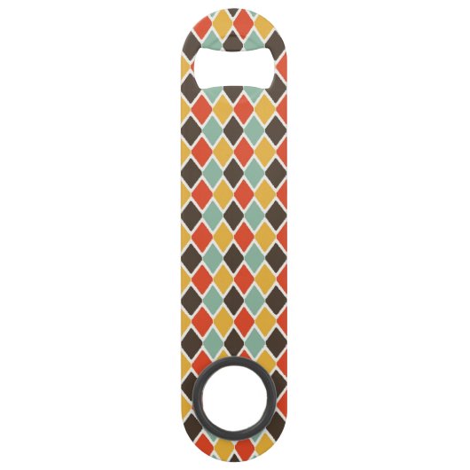 Modern ikat tribal mode patroon speed flessenopener (Voorkant)