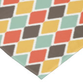 Modern ikat tribal mode patroon tafelkleed (Gekanteld)