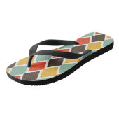 Modern ikat tribal mode patroon teenslippers (Schuin)