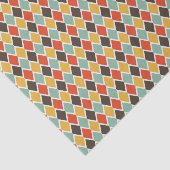 Modern ikat tribal mode patroon tissuepapier (Detail)