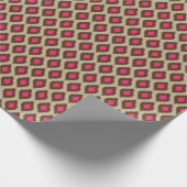 Modern ikatpatroon cadeaupapier (Hoek)