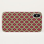 Modern ikatpatroon Case-Mate iPhone case (Achterkant (horizontaal))