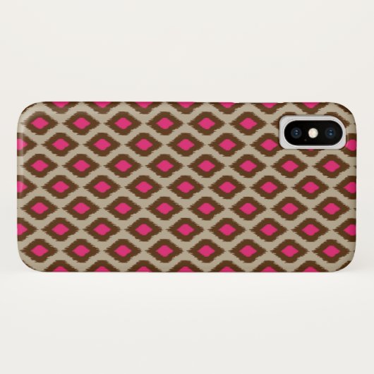 Modern ikatpatroon Case-Mate iPhone case (Achterkant (horizontaal))