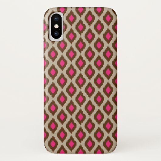 Modern ikatpatroon Case-Mate iPhone case (Achterkant)
