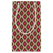 Modern ikatpatroon klein cadeauzakje (Voorkant)