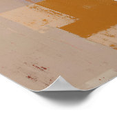 Modern Impressionist Lynx Painting Elegant Poster (Hoek)