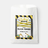 Modern in aanbouw Baby shower Bedankzakje (Voorkant)