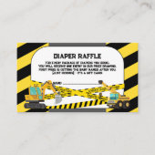 Modern in aanbouw Baby shower Informatiekaartje (Voorkant)