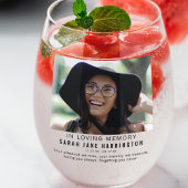 Modern in het liefhebben van geheugen | Foto Memor Wijnglas Zonder Voet