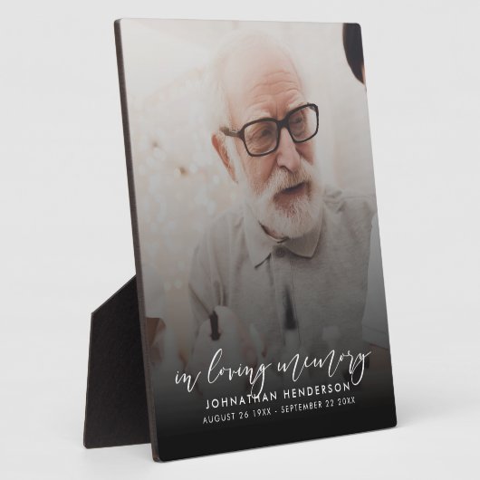 Modern in het liefhebben van geheugenfoto's fotoplaat (Zijkant)