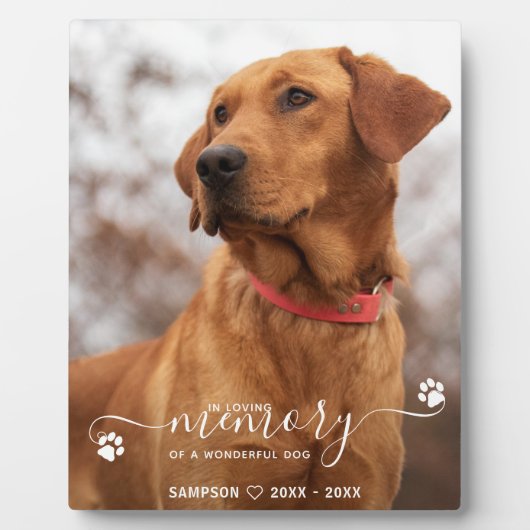 Modern in het liefhebben van gepersonaliseerd gehe fotoplaat (Voorkant)